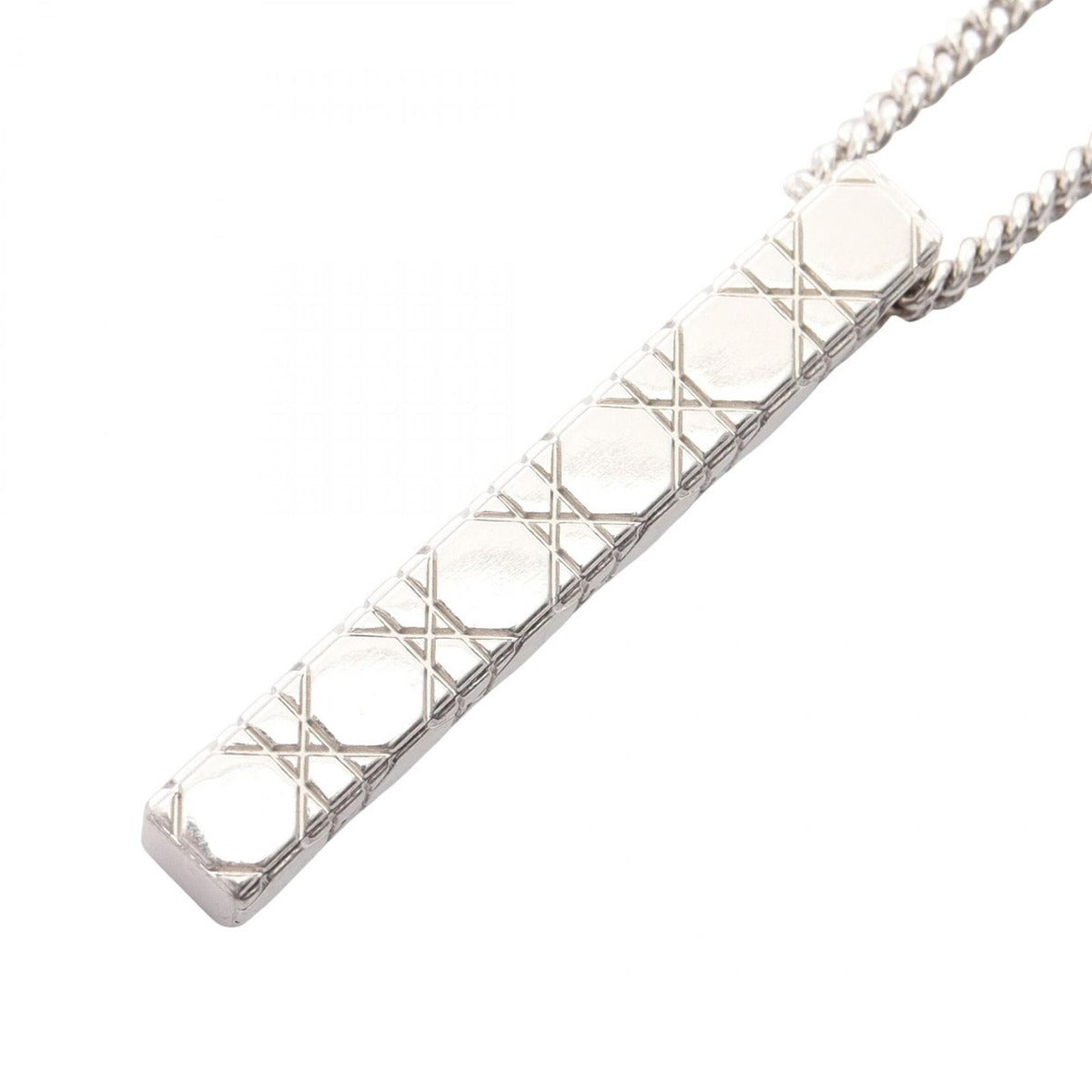 Dior Necklace Cannage Stainless Steel