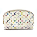 Louis Vuitton Multicolor Cosmetic Vanity Makeup Pochette Pouch Bag Y2