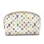 Louis Vuitton Multicolor Cosmetic Vanity Makeup Pochette Pouch Bag Y2