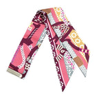 Hermes Twilly Stirrup Fantasie Fantaisie D' Etriers Scarf Multicolor — view 2