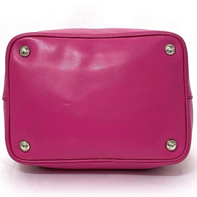 Prada Draw String 2-Way Bag Pink Fuxia Fuchsia Bn2785 — view 5