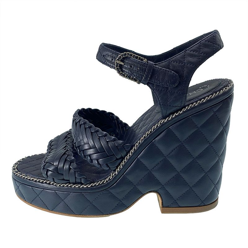 Chanel Sandals with Chain — view 3