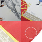 Hermes Scarf Carre 90 100% Silk LES Haras Nationaux National Stallion Breeding — view 6