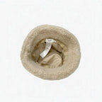 Celine Hat Cashmere Beige Triomphe Logo Bucket — view 4