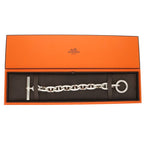 Hermes Chaine Dancre TGM Silver Bracelet 10 Link — view 6