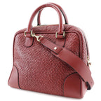 Loewe Amazona 75 Repeat Anagram 2-Way Shoulder Calf Red Handbag — view 2