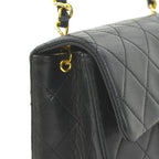 Chanel Shoulder Lambskin Black Bag — view 6