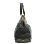Louis Vuitton Suhali Handbag Lock It PM Noir Black — view 3