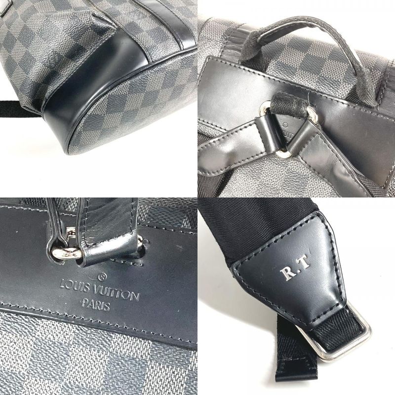 Louis Vuitton Backpack Christopher MM Damier Graphite — view 7