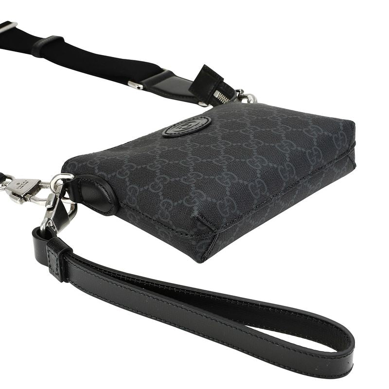Gucci Shoulder Bag Interlocking G Black — view 3