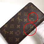 Louis Vuitton Monogram Round Zipper Zippy Wallet — view 9