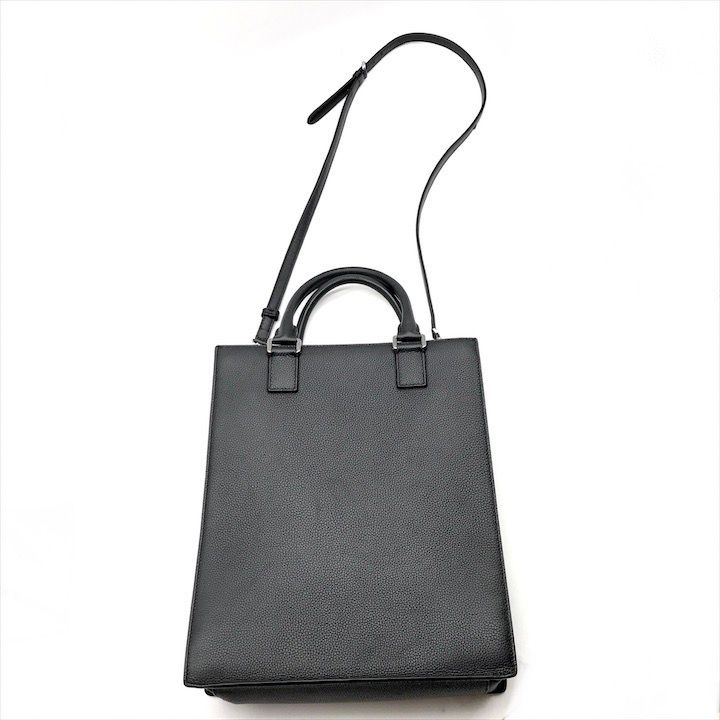 Dior Safari 2-Way Tote Shoulder Bag Leather Black — view 2