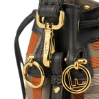 Fendi Shoulder Bag Montresor Brown — view 8
