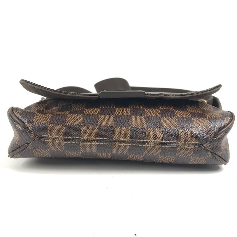 Louis Vuitton Shoulder Bag District PM Damier Canvas Ebene Brown — view 5