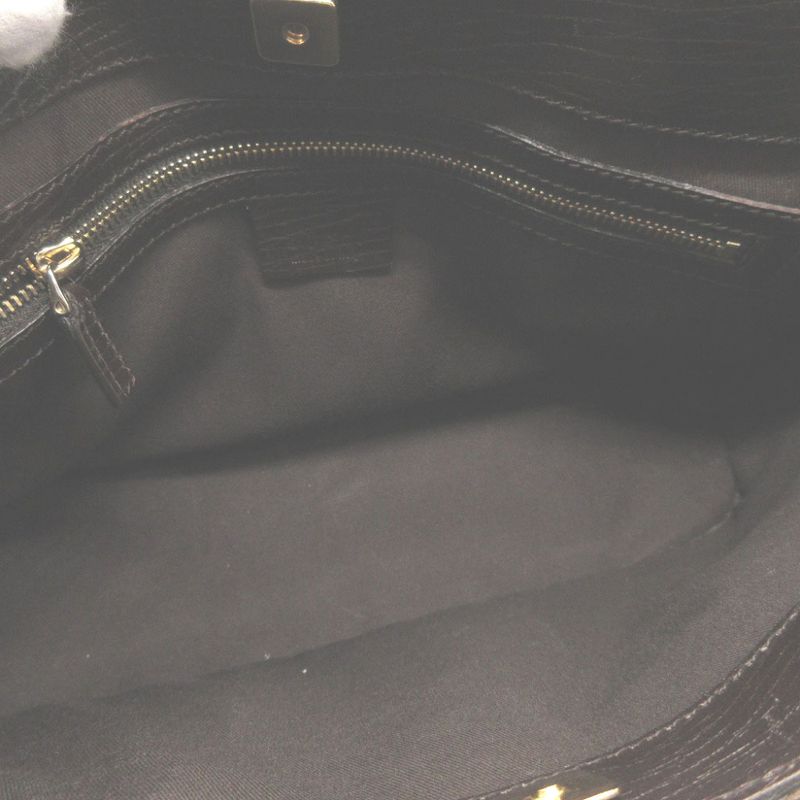 Gucci Sherry GG Canvas Leather Beige Brown Handbag 1789 — view 5