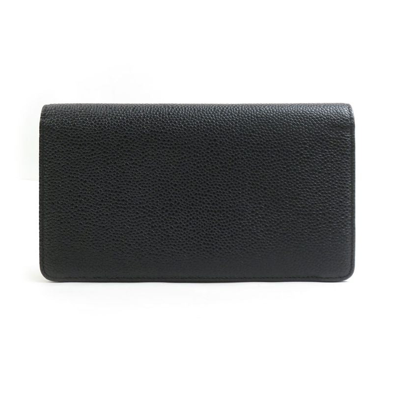 Chanel Bifold Long Caviar Black Wallet — view 2