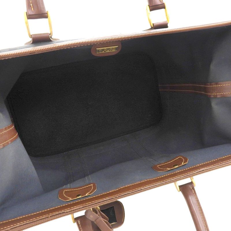 Gucci 90's Vintage Sherry Line Micro GG Jacquard Leather Box Calf — view 7