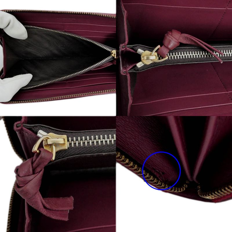 Bottega Veneta Zip Around Wallet Long Intrecciato Bold — view 8