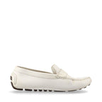 Louis Vuitton 02 Monte Carlo Leather Driving Shoes 34 Td0052 White — view 4