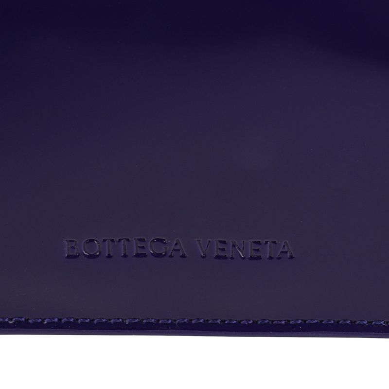 Bottega Veneta Handbag Leather Shoulder Bag Purple — view 8