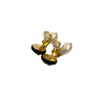 Chanel Vintage Coco Mark Motif Faux Pearl Earrings Accessories 95A — view 7