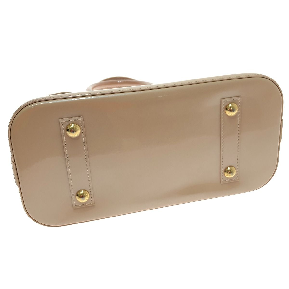 Louis Vuitton Handbag Monogram Vernis Alma PM Dune — view 6