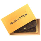 Louis Vuitton Portefeuille Sarah Monogram Long Wallet 1562 — view 2