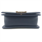 Chanel CC Logo Stitch Lambskin Bicolor Chain Shoulder Bag — view 3