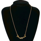 Yves Saint Laurent Vintage Logo Necklace Pendant Choker — view 3