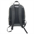 Gucci GG Supreme GG Carre Backpack Leather Khaki Beige Black — view 6