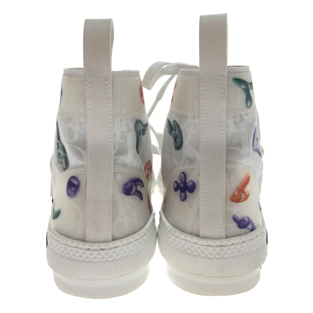 Christian Dior Shoes Sneakers High Cut 40 Kenny Scharf White — view 4