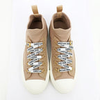 Dior Sneakers Size 37 1 2 High Cut Lace Logo Shoes — view 7