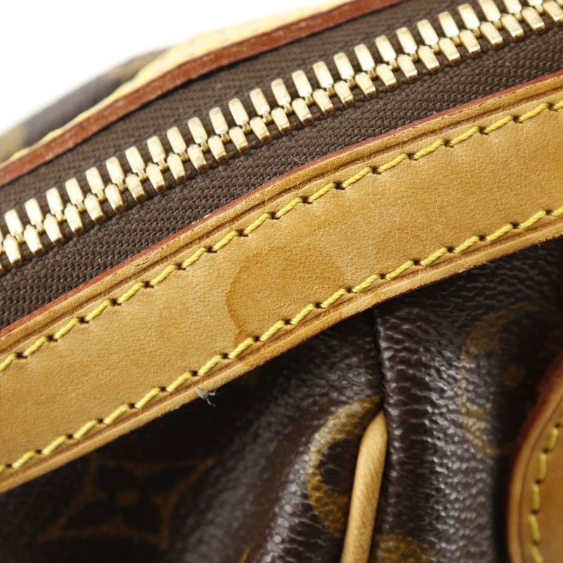 Louis Vuitton Tivoli PM Monogram Canvas Brown Handbag — view 7