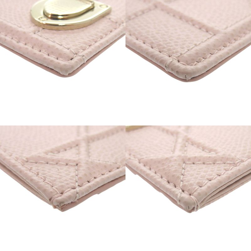 Christian Dior Leather Pink Card Case 0786 — view 5