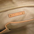 Celine Sulky Carriage Leather Gray White Handbag Boston Bag 1198 — view 7