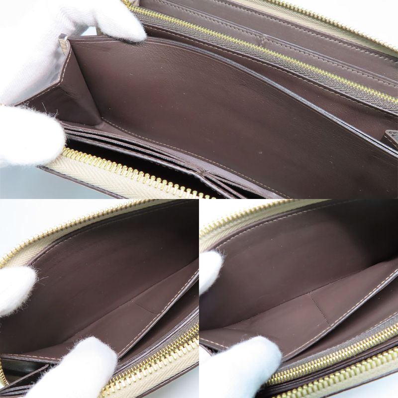 Louis Vuitton Portefeuille Comet Taurillon Leather Gale Beige — view 6
