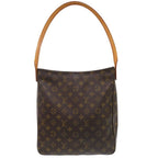 Louis Vuitton Looping GM Monogram Brown Shoulder Bag 1772 — view 2