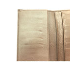 Gucci Long Wallet Interlocking G W Hook Leather Beige — view 6