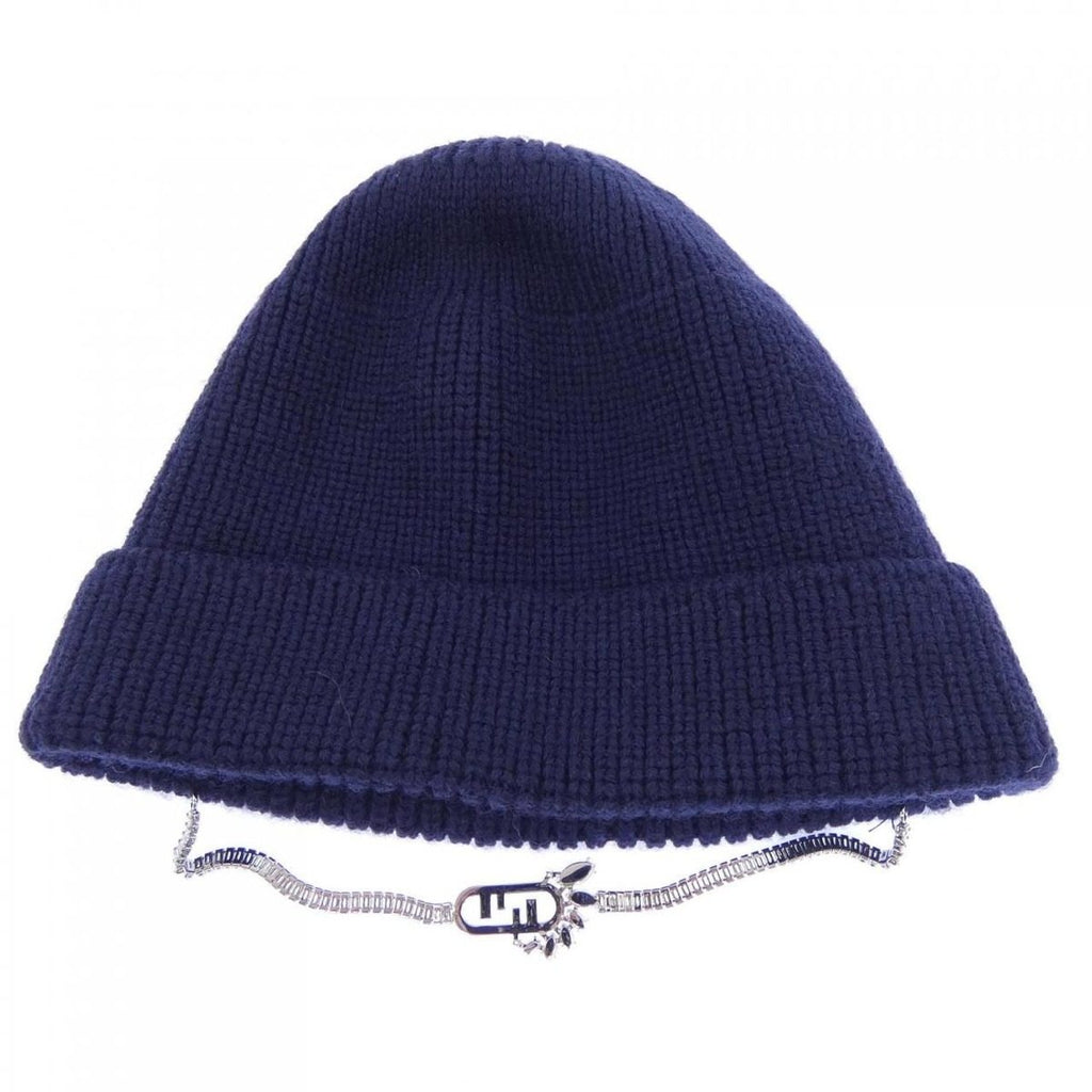 Fendi Ancb Knit Cap Hat — view 2