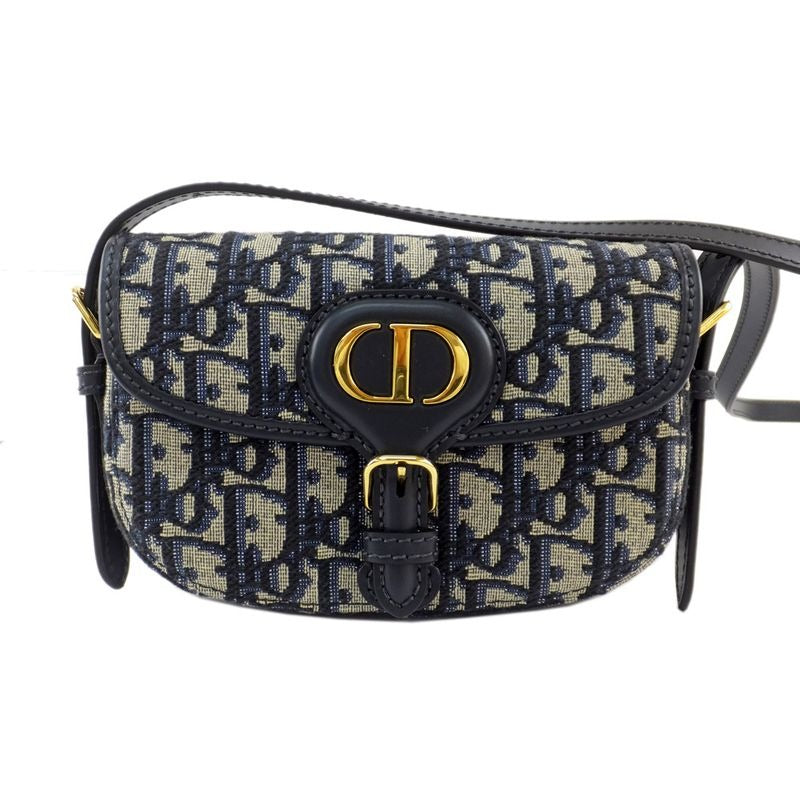 Dior Bobby Oblique Peacock Mini Shoulder Bag Gold Hardware CD Logo — view 2