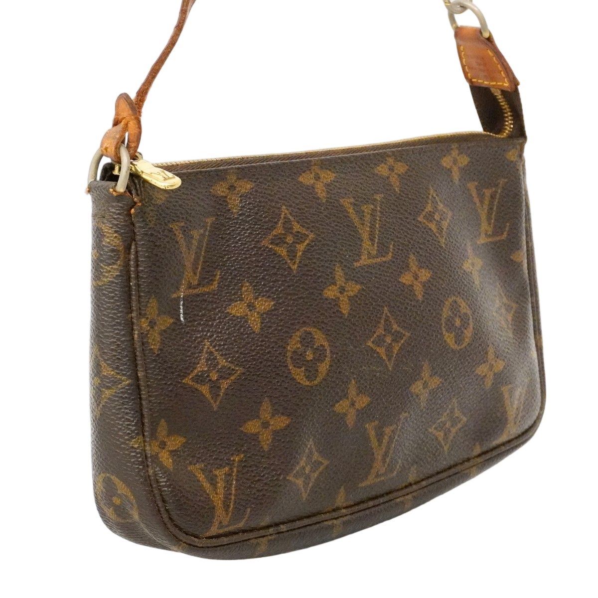 Louis Vuitton Pouch Monogram Pochette Brown — view 2