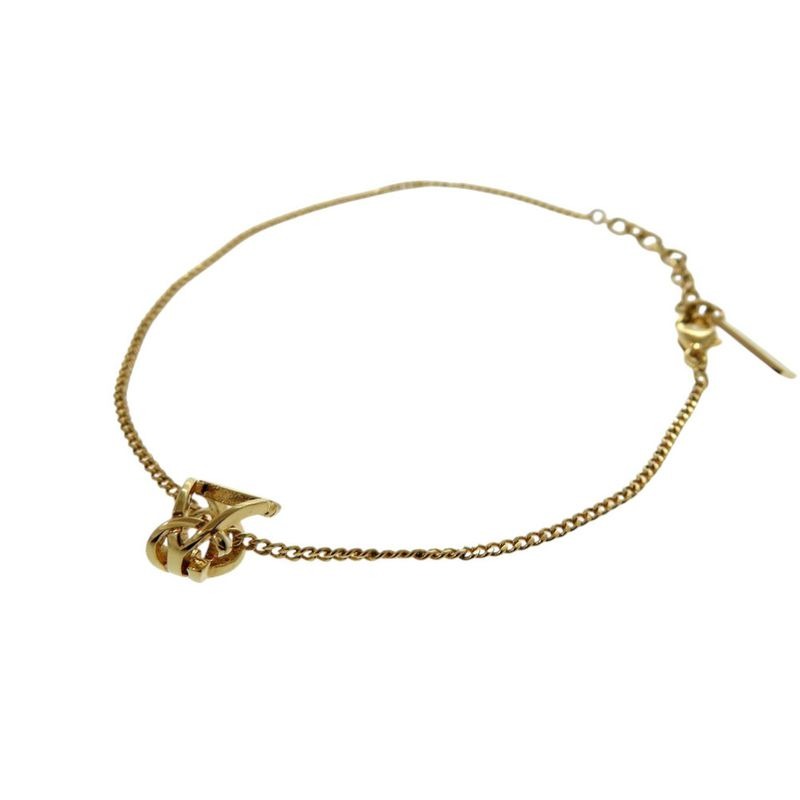 Yves Saint Laurent Opium Monogram Twisted Cassandra Bracelet GP Gold — view 2