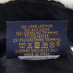 Louis Vuitton Shearling Visor Cap Black White — view 3