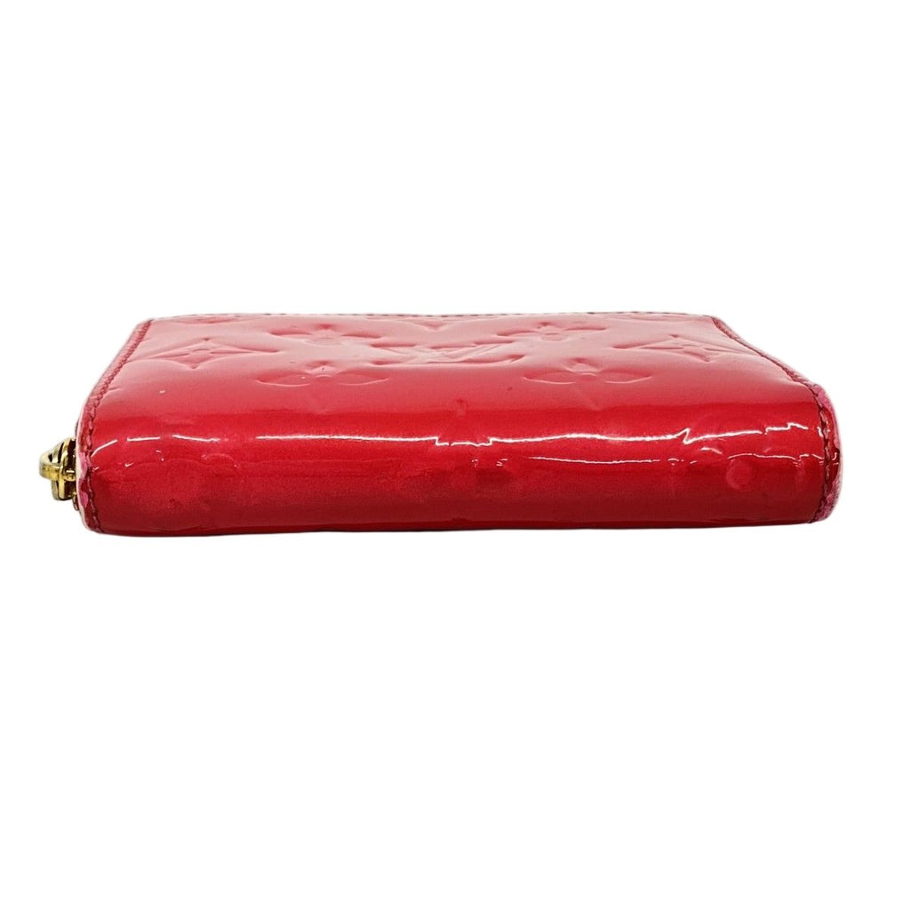 Louis Vuitton Coin Case Vernis Zippy Purse Rose Pop — view 2