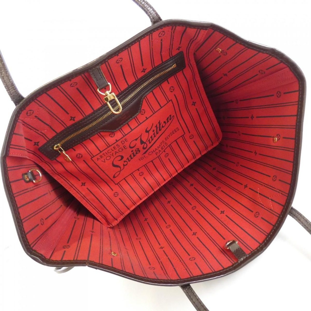 Louis Vuitton Damier Neverfull MM Bag — view 7