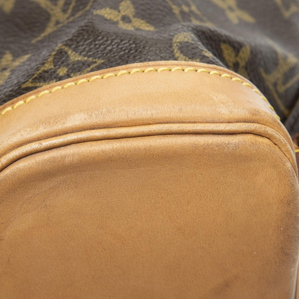 Louis Vuitton Montsouris Brown Monogram Canvas Shoulder Bag — view 8
