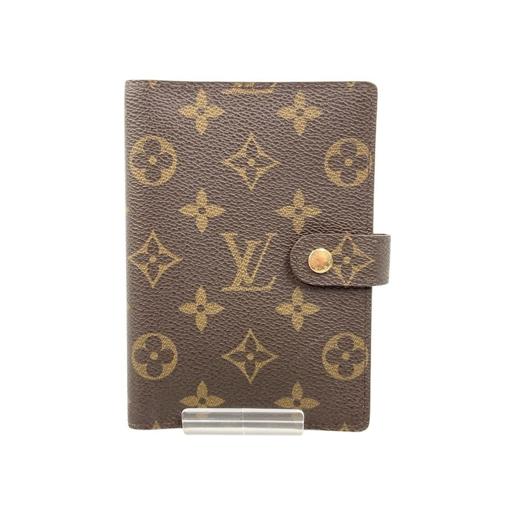 Louis Vuitton Monogram Agenda PM Notebook Cover Brown