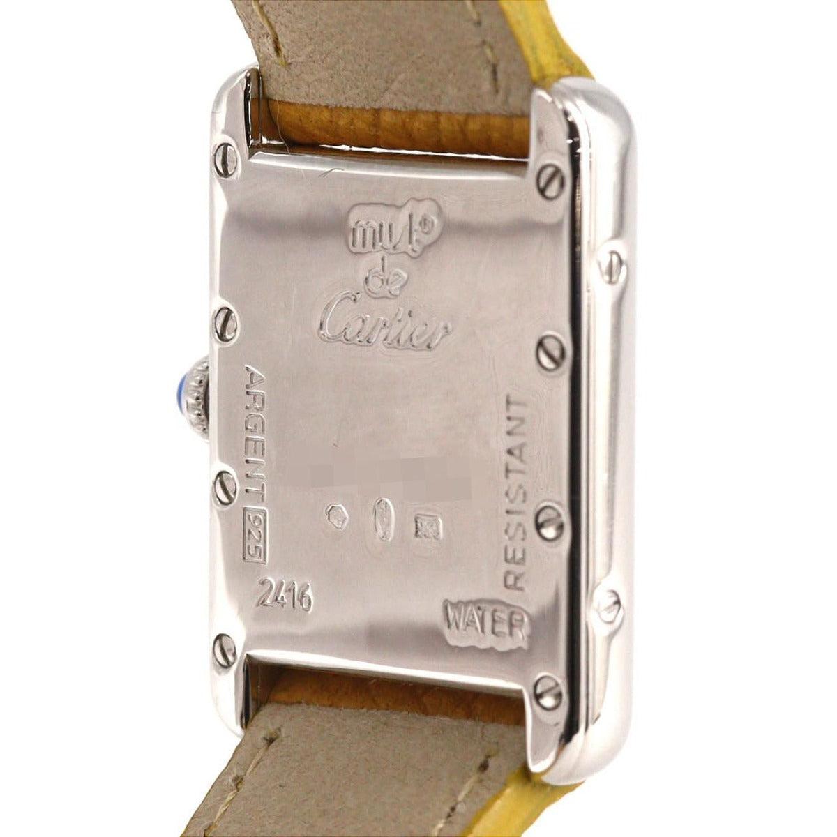 Cartier Must Tank SM Silver Quartz Bracelet Dial Color — view 7