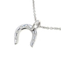 Hermes Horse Shoe Necklace Diamond