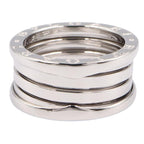 Bvlgari Ring B-Zero One Band 18K White Gold